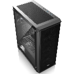 Корпус без блока питания Raijintek ARCADIA 41-MS4, Midi-Tower, TG, 1x120мм + 3x120мм ARGB, 2xUSB-A 3.0 + 1xUSB-C, ATX, mATX, mITX Black