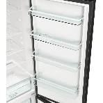 Холодильник Gorenje NRK6202EBXL4 черный матовый двухкамерный 235/96л морозилка снизу, No Frost