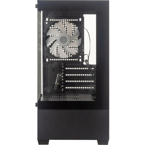 Компьютерный корпус Accord ACC-ZCU2B черный без БП mATX 1x120мм 1xUSB3.0 1xUSB3.1 audio