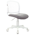 Кресло Бюрократ CH-W296NX белый, сетка, 120 кг
