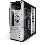 Компьютерный корпус Miditower ExeGate CP-603UB-UNS400 (ATX, БП UNS400 с вент. 12см, 2хUSB, аудио, черный)