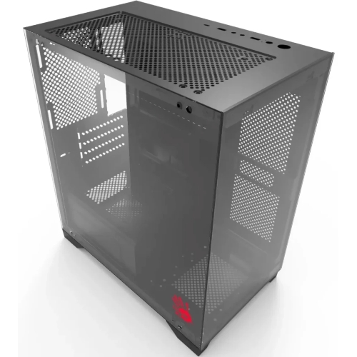 Компьютерный корпус Bloody BD-CC103 черный без БП mATX 7x120мм 1xUSB 2.0 1xUSB 3.0 audio bott PSU
