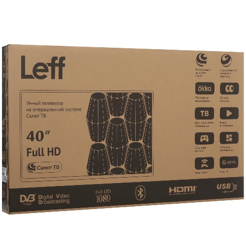 Телевизор LEFF 40
