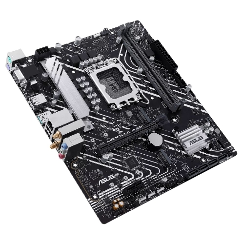 Материнская плата ASUS PRIME H610M-A WIFI, LGA 1700, Intel H610, 2xDDR5, 4xSATA, 2xM.2, 1xPCIe 4.0 x16, 1xDP, 1xHDMI, 1xVGA, 1x1Gb LAN, 1xUSB 3.2 Gen 2, 4xUSB 2.0, 3x3.5 мм, 7.1, mATX