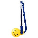 Ручка гелевая Deli E6793blue, d=0.5мм, синие чернила, на подставке сменный стержень, линия 0.35мм
