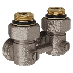 Узел нижнего подключения Royal Thermo угловой 1/2