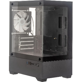 Компьютерный корпус Accord ACC-ZCU2B черный без БП mATX 1x120мм 1xUSB3.0 1xUSB3.1 audio