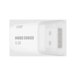 Флешка USB More Choice MF16 16Gb белый