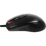 Мышь проводная + коврик A4Tech X-7120 черный, 2000 dpi, USB, кнопки - 7