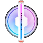 Вентилятор для корпуса ALSEYE 12(DM12)-W (Clear Frame)