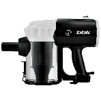 Пылесос вертикальный BBK BV2512 черный/белый, питание от сети, 100 Вт, уборка сухая, пылесборник 0.5 л