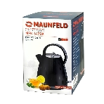 Чайник электрический Maunfeld MFK-647BK черный с хромированными элементами
