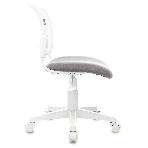 Кресло Бюрократ CH-W296NX белый, сетка, 120 кг
