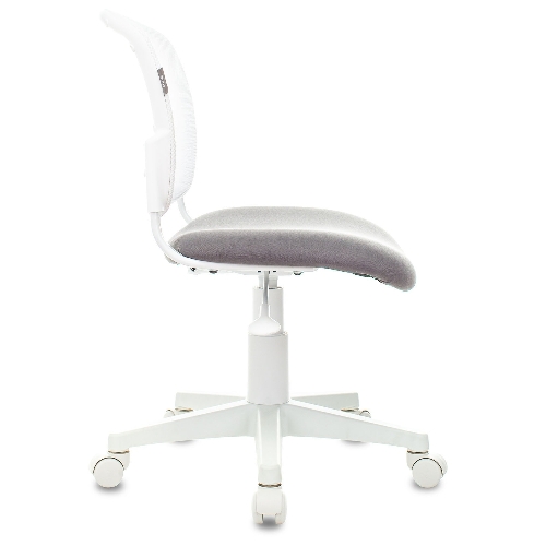 Кресло Бюрократ CH-W296NX белый, сетка, 120 кг