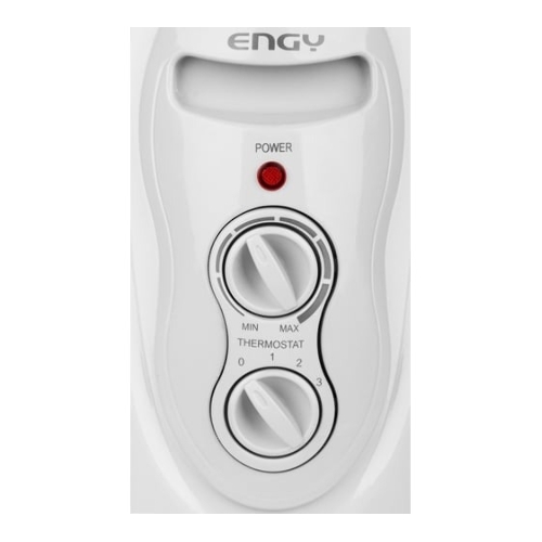 Обогреватель масляный Engy EN-1307F Classic (7 секций), белый, 2000 Вт, 25 м2, термостат