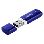 Флешка USB Smartbuy CROWN BLUE (SB128GbCRW-Bl), 128Gb, USB 3.0, R/W 75/25, синий