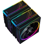Устройство охлаждения(кулер) ID-Cooling Frozn A620 ARGb черный 120мм алюминий+медь 2000rpm 30db 4-pin 270W 154мм