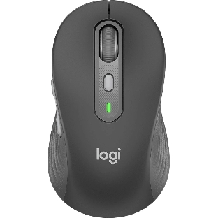 Мышь беспроводная Logitech M750 графитовый, 4000 dpi, радиоканал, Bluetooth, USB, кнопки - 5