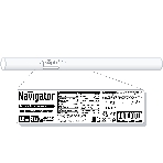 Лампа светодиодная Navigator LED 18Вт G13 230В 4000К NLL-G-T8-18-230-4K-G13 (аналог 36Вт. 1200 мм) трубчатая