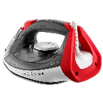 Утюг BRAYER BR4011 черный/белый/красный, 2400 Вт, 20 г /мин, 140 г/мин, 330 мл