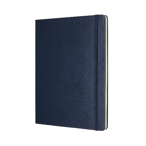 Блокнот Moleskine CLASSIC QP090B20 XLarge 190х250 мм, 192 страниц, линейка, твердая обложка, синий