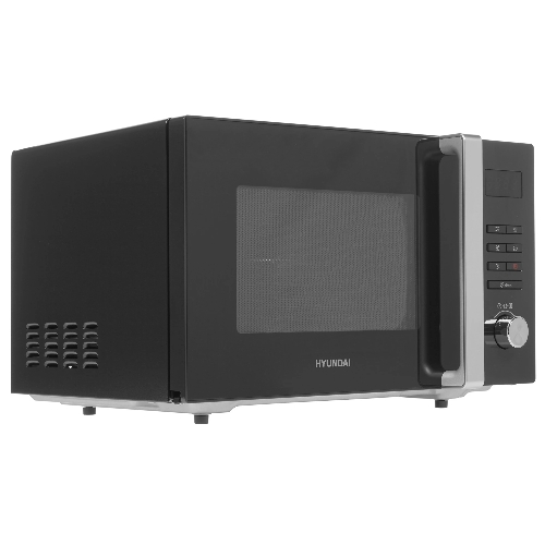 Микроволновая печь Hyundai HYM-M2062 черный, 23 л, 800 Вт, переключатели - кнопки, поворотный механизм