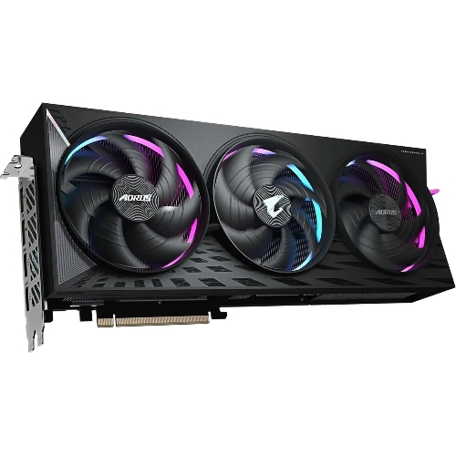 Видеокарта Gigabyte PCI-E GV-R9070XT AORUS E-16GD 1.0 AMD Radeon RX 9070XT 16Gb 256bit GDDR6 2175/20000 HDMIx2 DPx2 HDCP Ret