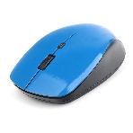 Мышь беспроводная Gembird MUSW-250-2 синий, 1600 dpi, радиоканал, USB, кнопки - 4