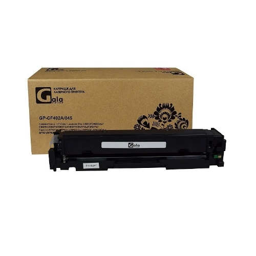 Картридж лазерный GalaPrint GP-CF402A №201A желтый (1400 стр) для HP Color LaserJet Pro M252/MFP277