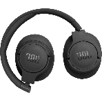 Беспроводные/проводные наушники JBL Tune 770NC черный, полноразмерные, Bluetooth + проводной, адаптивное шумоподавление, до 70 ч
