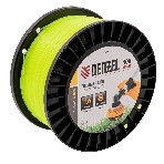 Леска для триммера Denzel круглая, 1,6мм х 408м, на DIN катушке FLEX CORD