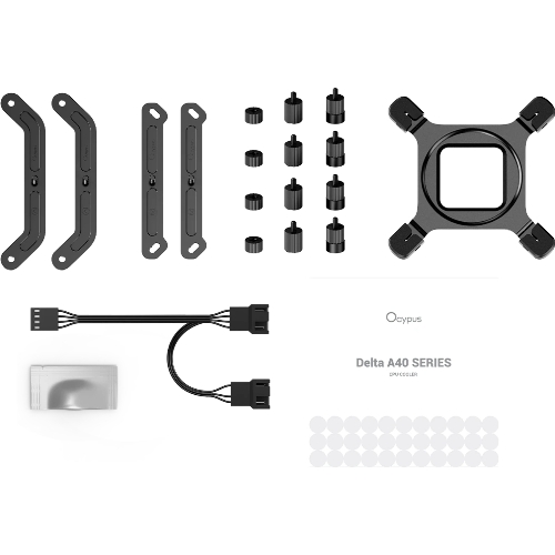 Кулер для процессора Ocypus Delta A40 Elite BK Dual Fan (Delta-A40-BK2NNWN00X-GL)