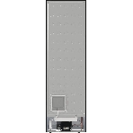 Холодильник Gorenje NRK6202EBXL4 черный матовый двухкамерный 235/96л морозилка снизу, No Frost