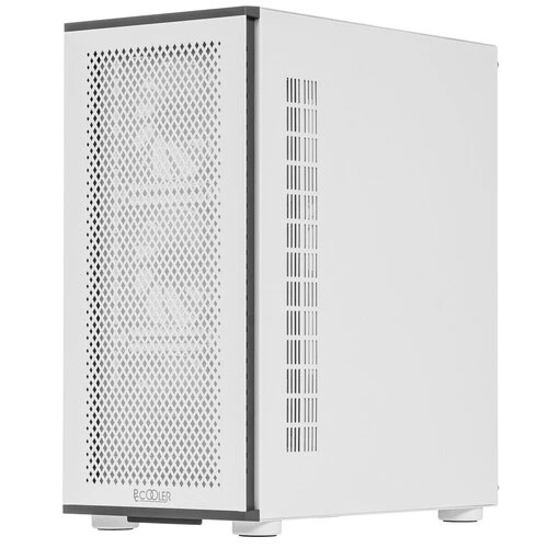 Компьютерный корпус PCCooler ME200 MESH WH, Mesh Full Tower, белый, TG, SPCC, 3x120мм ARGb E-ATX, ATX, mATX, mITX 180/380/220мм 4x2.5