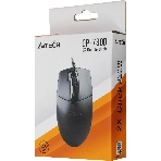 Мышь проводная A4Tech OP-730D черный, 1200 dpi, USB, кнопки - 4