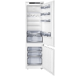 Встраиваемый холодильник Maunfeld MBF193SLFWGR Inverter белый двухкамерный 229/76 л морозилка снизу