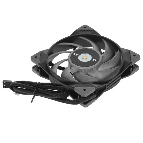Вентилятор для корпуса Thermaltake TOUGHFAN 12 Turbo черный, 120 мм, 2500 об/мин, 28.1 дБ, 4 pin