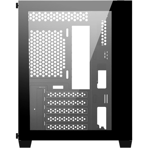 Компьютерный корпус Bloody BD-CC108 черный без БП mATX 9x120мм 2xUSB 3.0 audio bott PSU