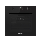 Духовой шкаф Kuppersberg HF 678 B, High-Tech, 70 л, дисплей, поворотное/сенсорное управление, таймер, макс. температура 300 градусов, телескопические направляющие (на 1 уровень), черный