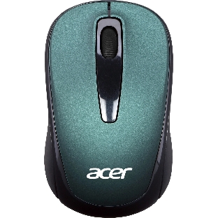 Мышь беспроводная Acer OMR135 зеленый, 1000 dpi, радиоканал, USB, кнопки - 3
