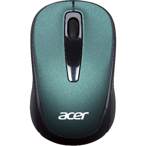 Мышь беспроводная Acer OMR135 зеленый, 1000 dpi, радиоканал, USB, кнопки - 3