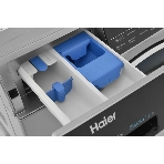 Стиральная машина Haier HWD80-BP14979S серебристый, загрузка фронтальная 8 кг, 5 кг - сушка, 1400 об/мин, класс: B