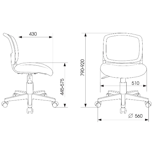 Кресло Бюрократ CH-W296NX белый, сетка, 120 кг