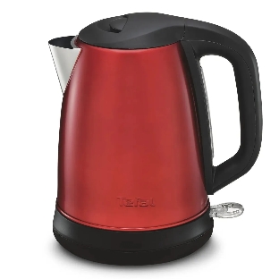 Чайник электрический Tefal KI270530 1.7л. 2400Вт красный (корпус: металл)