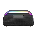 Колонка портативная Ural Молния Кварк черный/серый 240W 1.1 BT/3.5Jack/USB-C 10м 8000mAh (без.бат)