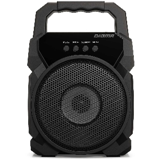 Портативная колонка Digma D-PS1500 черный 10 Вт 1.0 BT 10м 500mAh