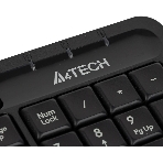Комплект клавиатура+мышь A4Tech FStyler FG1010 беспроводной, USB, 2000 DPI, чёрный/синий
