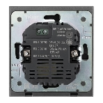 Розетка Kranz STRONG USB-A+Type-C 3А с функцией быстрой зарядки графит