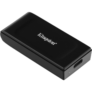 Внешний SSD Kingston XS1000, 1Tb, USB Type-C 3.1, R/W 1050 МБ/с/ 1000 МБ/с черный