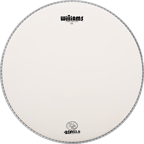 Двуслойный пластик WILLIAMS DS49-7MIL-10 10", с напылением, белый